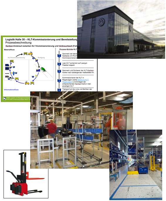 AutoVision GmbH service, logistics hall 30, Braunschweig Volkswagen AG, Business Unit Braunschweig